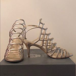 Vince Camuto Gold Heels